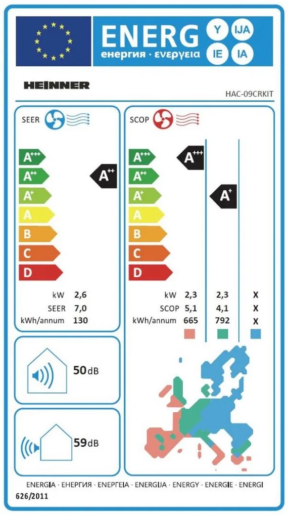 AER CONDITIONAT HEINNER HAC-CR09KITWIFI