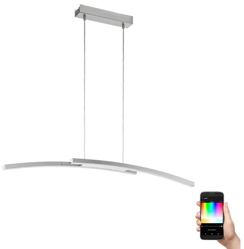 Eglo 97911 - Lustr LED RGB dimabil FRAIOLI-C 2x17W/230V pe cablu