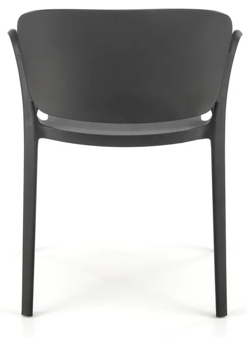 Scaun din plastic K491 negru