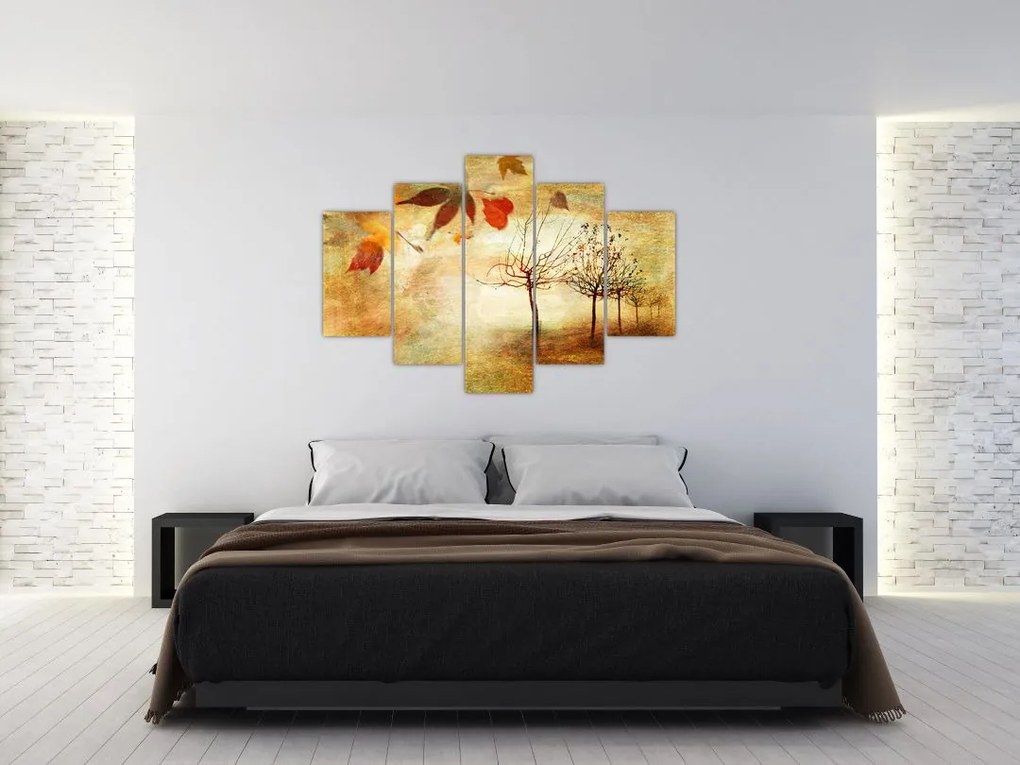 Tablou - Dispoziție de toamnă (150x105 cm)