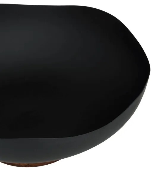 Tavă decorativă Eglo 427506 MONYWA d. 25 cm negru