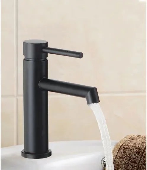 Baterie lavoar Inter Ceramic SS monocomanda negru mat