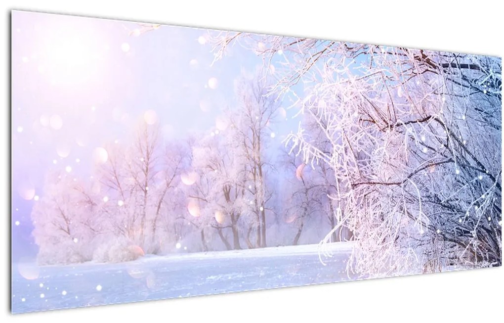 Tablou - Iarna geroasă (120x50 cm)