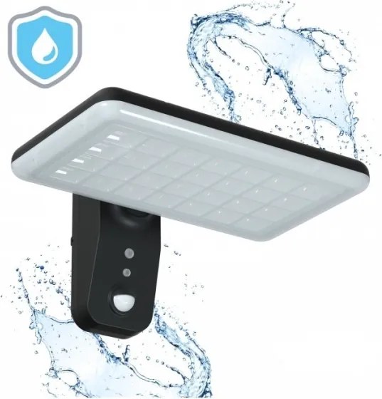 Aplica solară de perete cu LED PHOENIX LED/15W/3,2V 3000/4000K IP65 6000 mAh