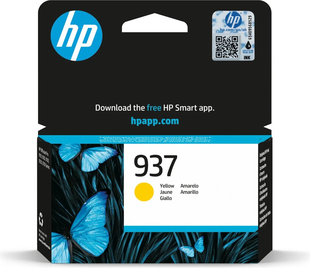 Toner Original HP 937 Galben (1 Unități)