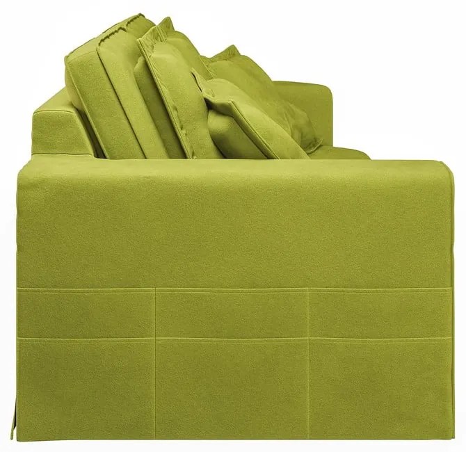 Canapea verde-deschis 196 cm Nora – Ropez