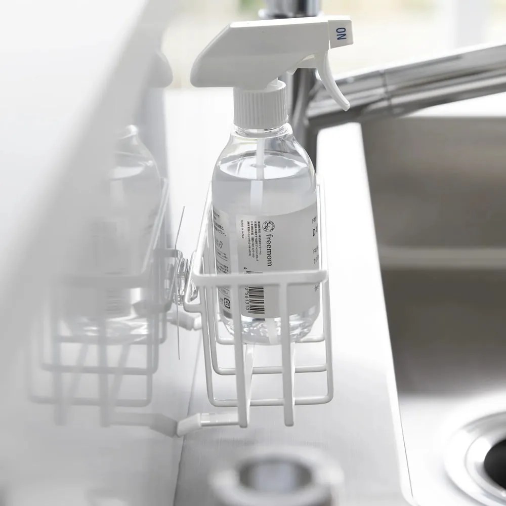 Suport pentru accesorii de spălat alb autoadeziv din metal Film Hook – YAMAZAKI