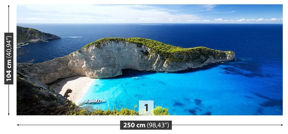 Fototapet Navagio Beach