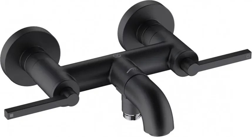 Baterie cada - dus Kludi Nova Fonte Puristic negru mat