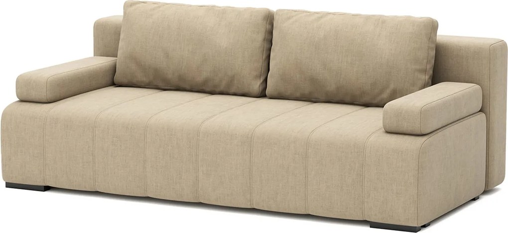 Canapea lemn masiv Extensibila Dery, 195 × 100 × 70 cm