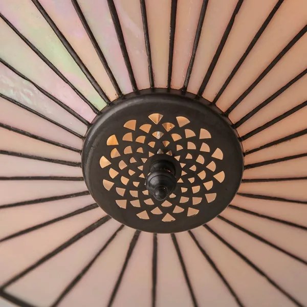 Endon 64145 - Plafonieră Tiffany FARGO, 2xE27/60W/230V, diametru 41,5 cm