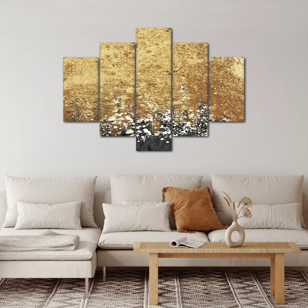 Tablou - Structura de aur N⁰3 (150x105 cm)
