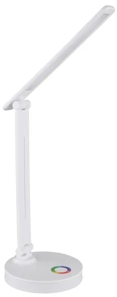 Globo 58445W - Lampă de birou LED RGBW dimabilă GERALDO LED/5W/230V + LED/2W