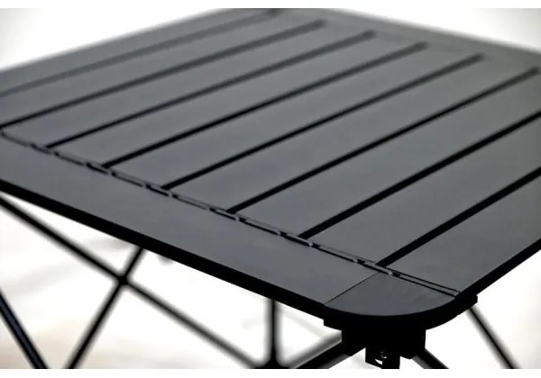 Masă pliabilă de drumeție 52x52cm antracit