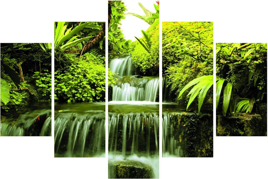 Tablou - Cascade indoneziene (150x105 cm)