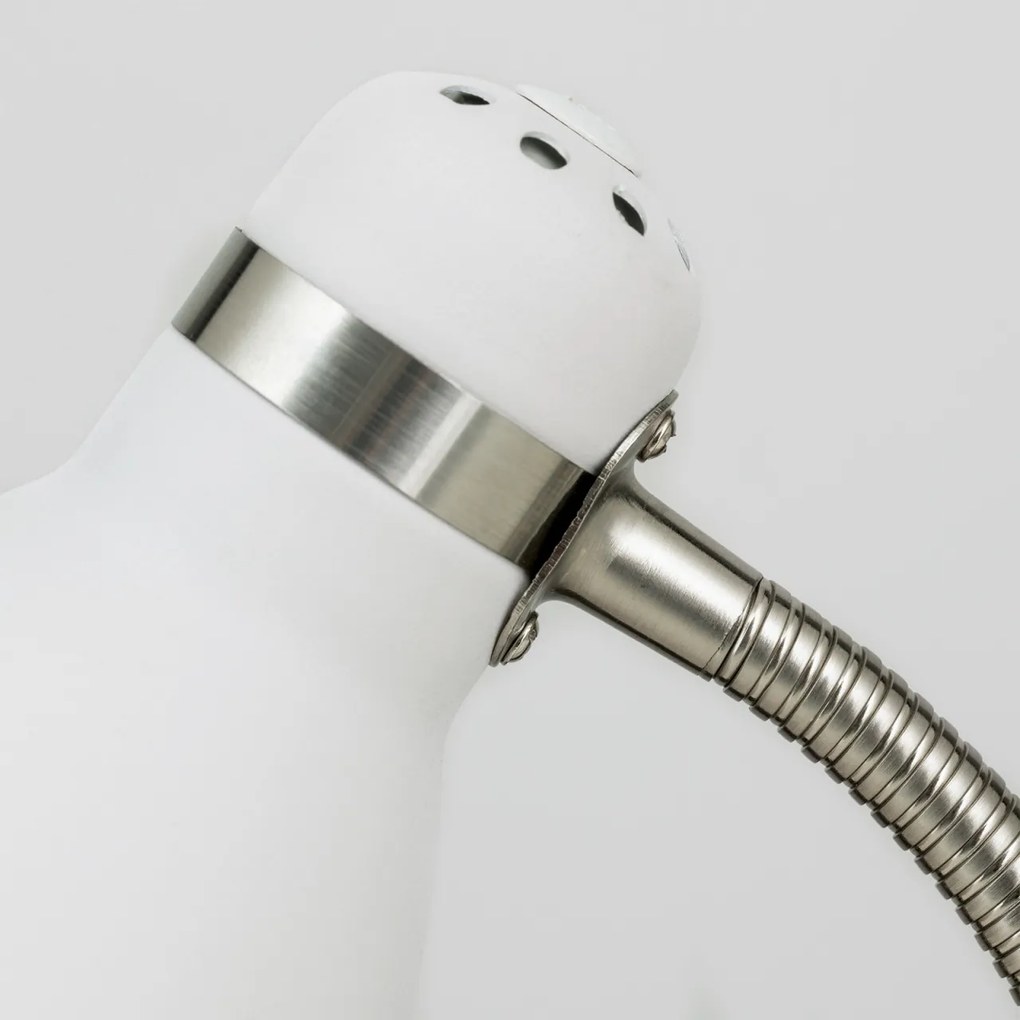 Veioza / Lampa de birou moderna SCHOOL alba
