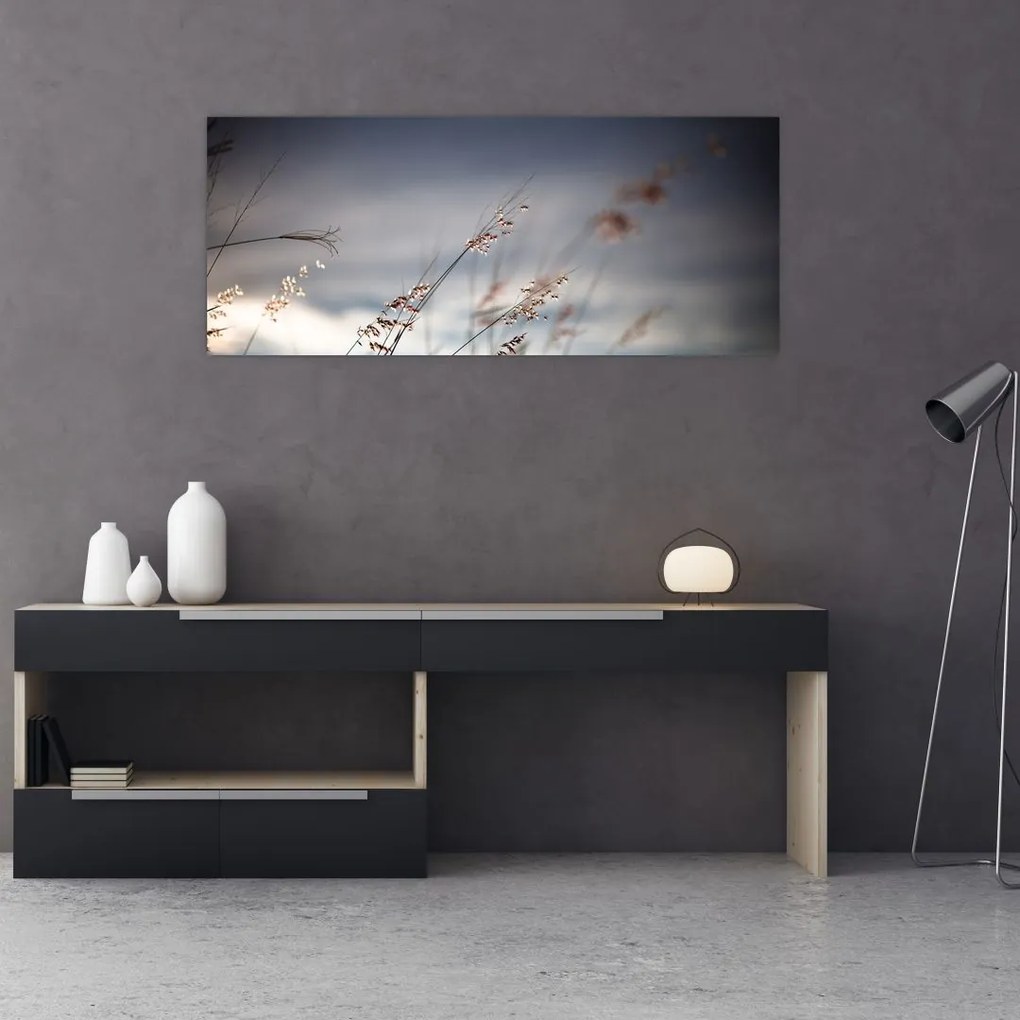 Tablou -Flori de luncă (120x50 cm)