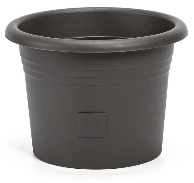 Plastia Ghiveci cu auto-apărare Narza 35 cmdiametru, antracit, diam. 35 cm
