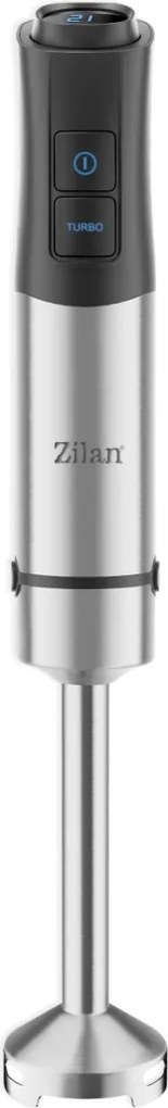Mixer vertical Zilan ZLN3984, Putere 1200W, 12 trepte de viteza, Functie Turbo, Afisaj digital, Inox