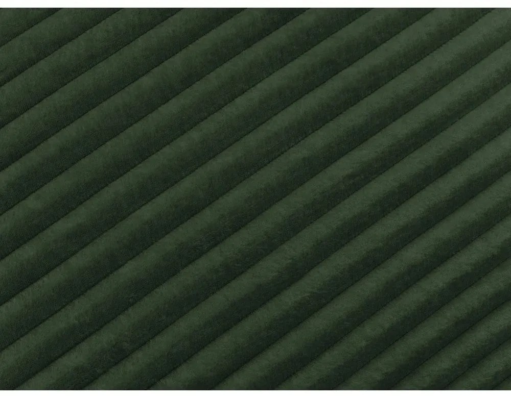 Pat matrimonial verde închis tapițat cu spațiu de depozitare cu somieră 160x200 cm Jade – Bobochic Paris