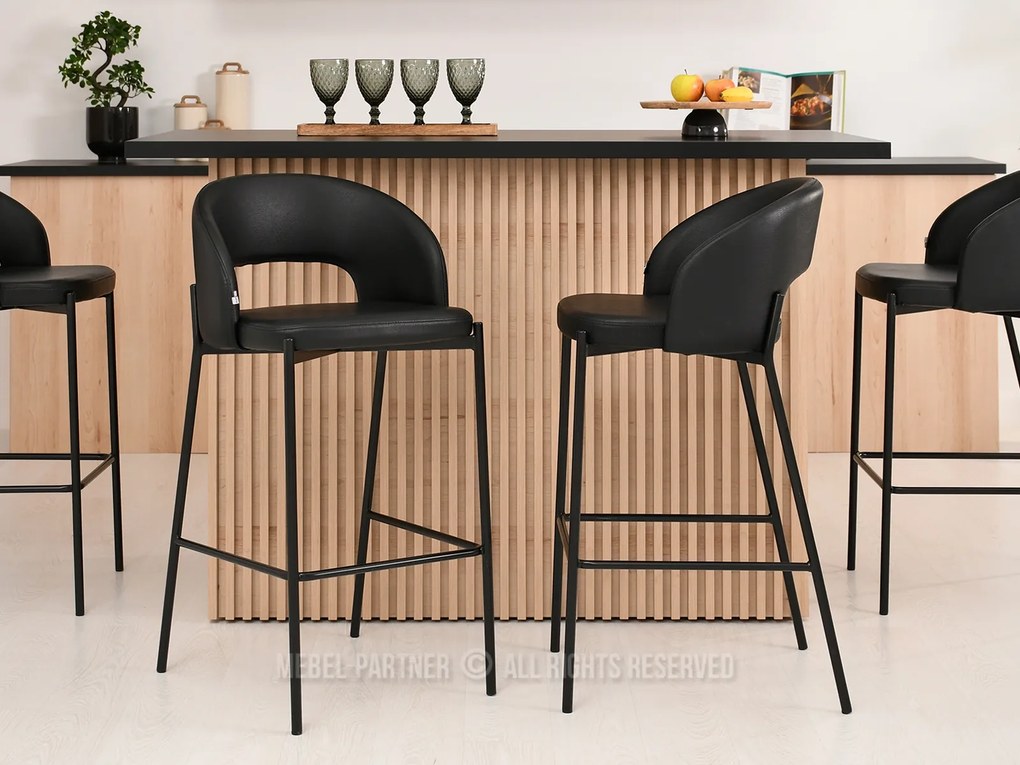 Scaun Gustav (negru). 1110695