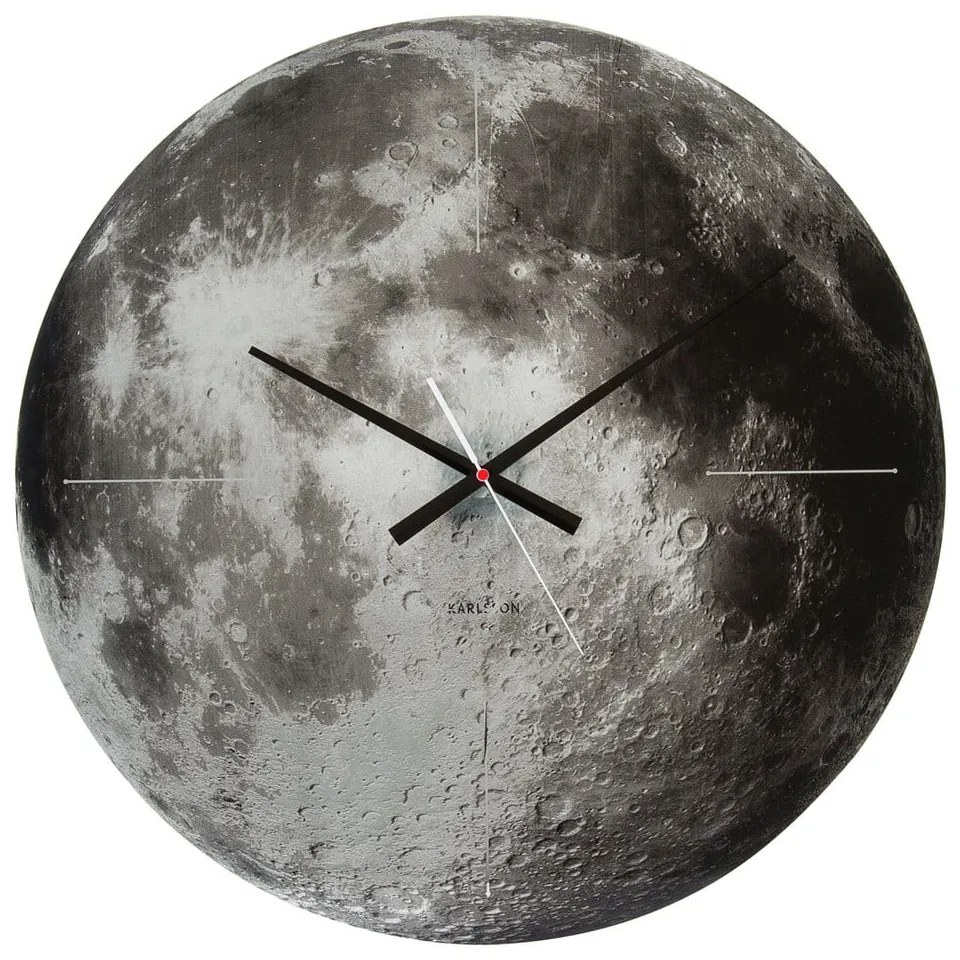 Ceas de perete Karlsson Moon