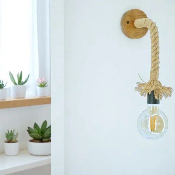 Aplică Brilagi KOS 1xE27/60W/230V fag