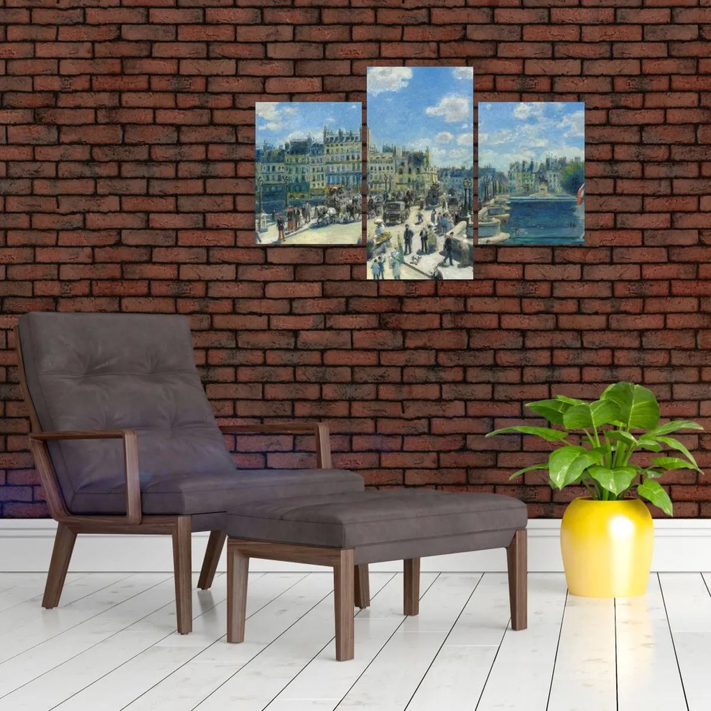 Tablou - Auguste Renoir, Pont Neuf, Paris, reproducere (90x60 cm)