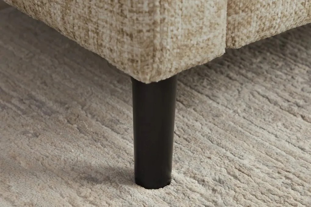 Coltar modern, Tesatura Structurata Bej STOCKHOLM 220cm