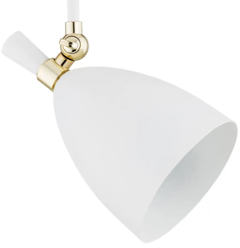 Lustra directionabila design modern CHARLOTTE alb