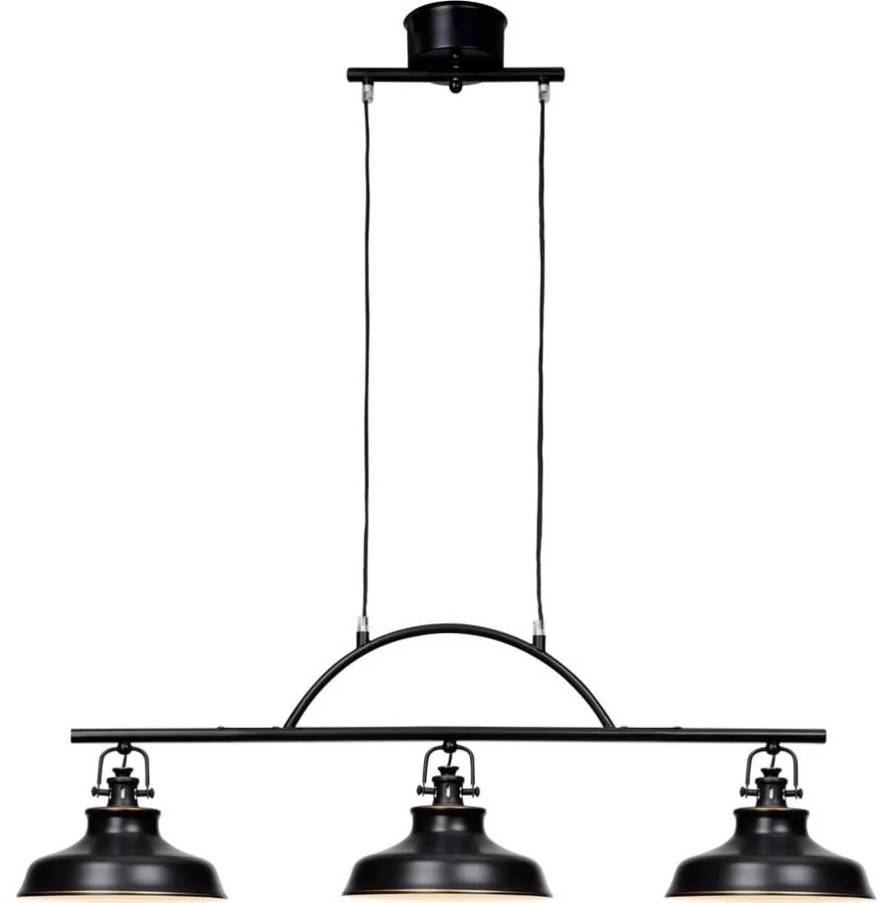 Cottex T9093A - Lustră suspendată pe cablu NEW HAVEN, 3x E14/40W/230V