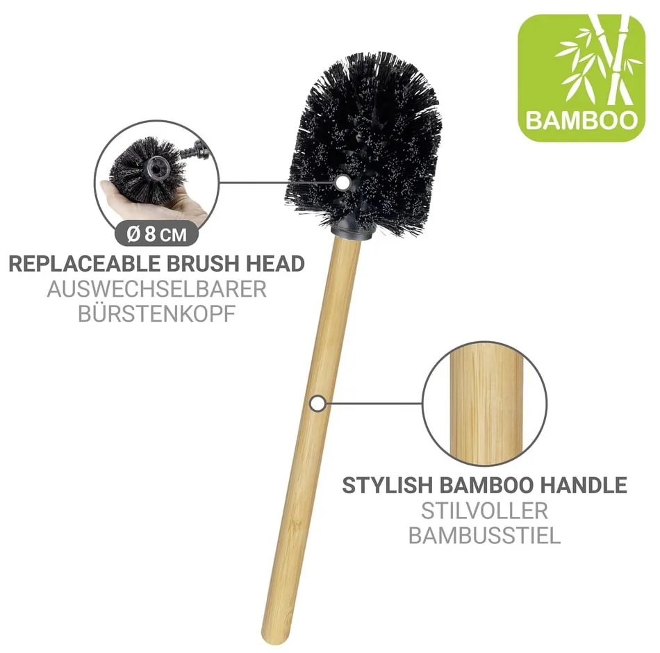 Suport pentru hârtie igienică alb/în culoare naturală din oțel Rivalta – Wenko