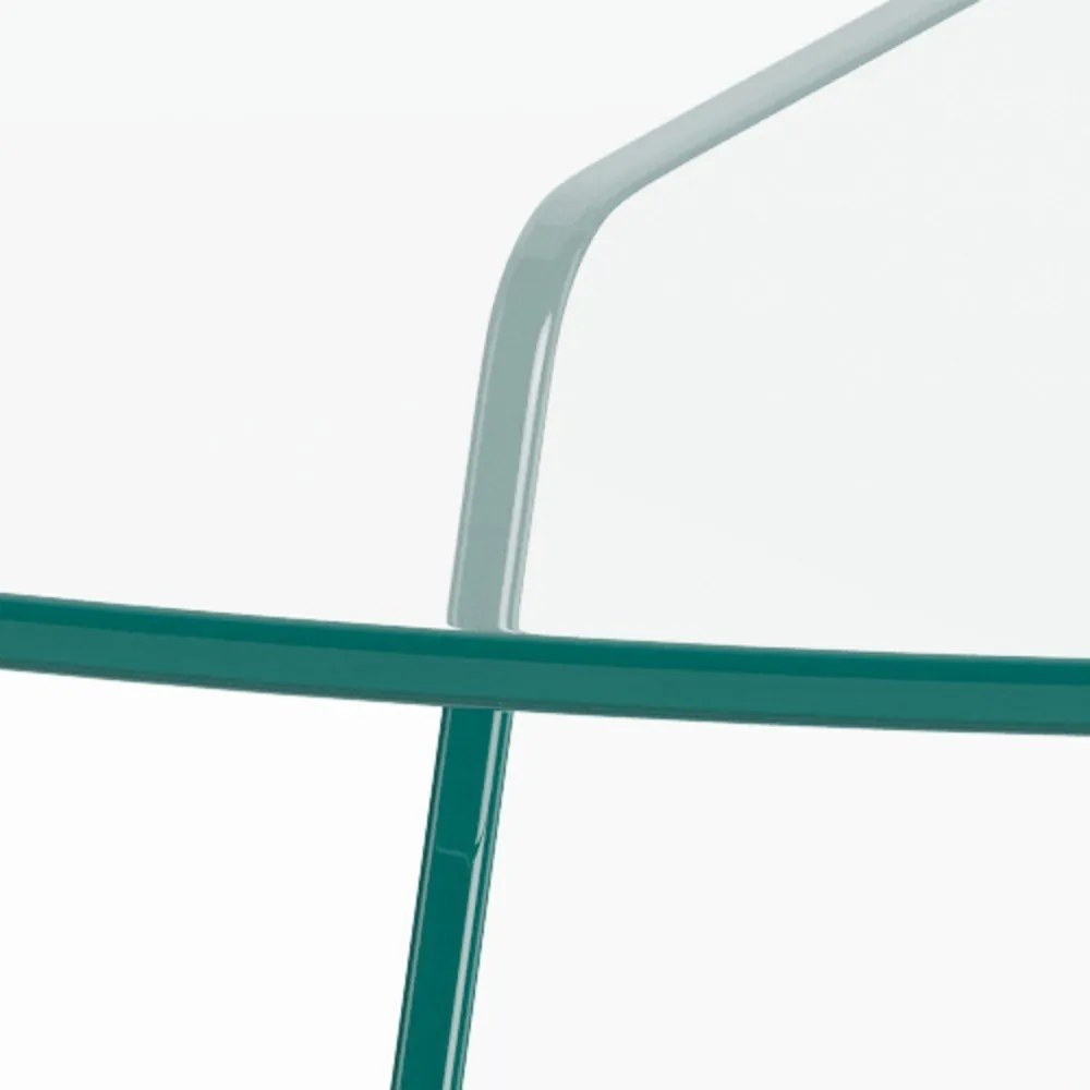 Măsuță de cafea rotundă din sticlă ø 80 cm Samos – Actona