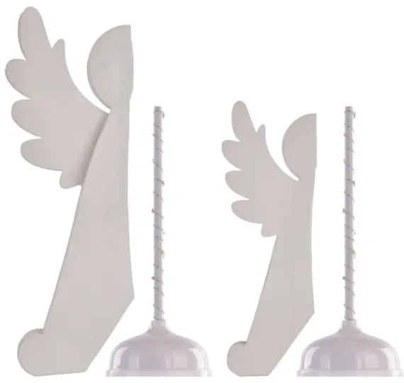 Decorațiune de Crăciun LED 20xLED/6xAA îngeri