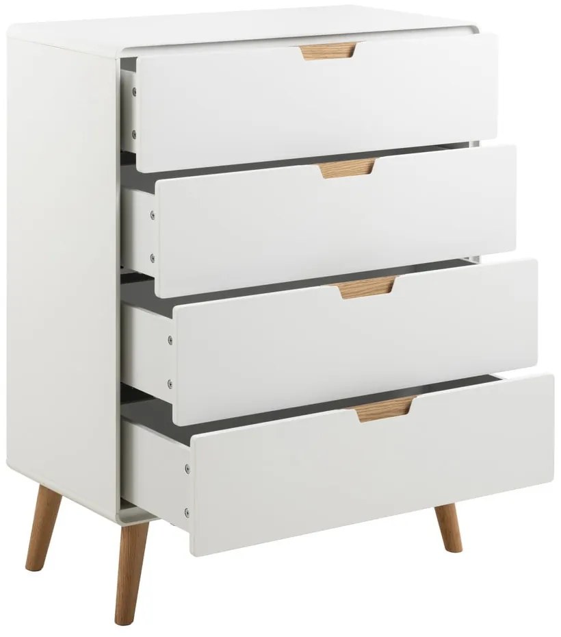 Comodă albă 80x100x40 cm Lowell – Actona