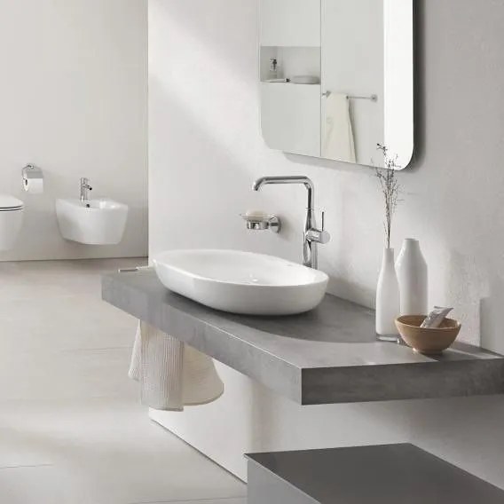 Lavoar baie pe blat, oval Grohe Essence Vessel 60x40 cm, tratament PureGuard