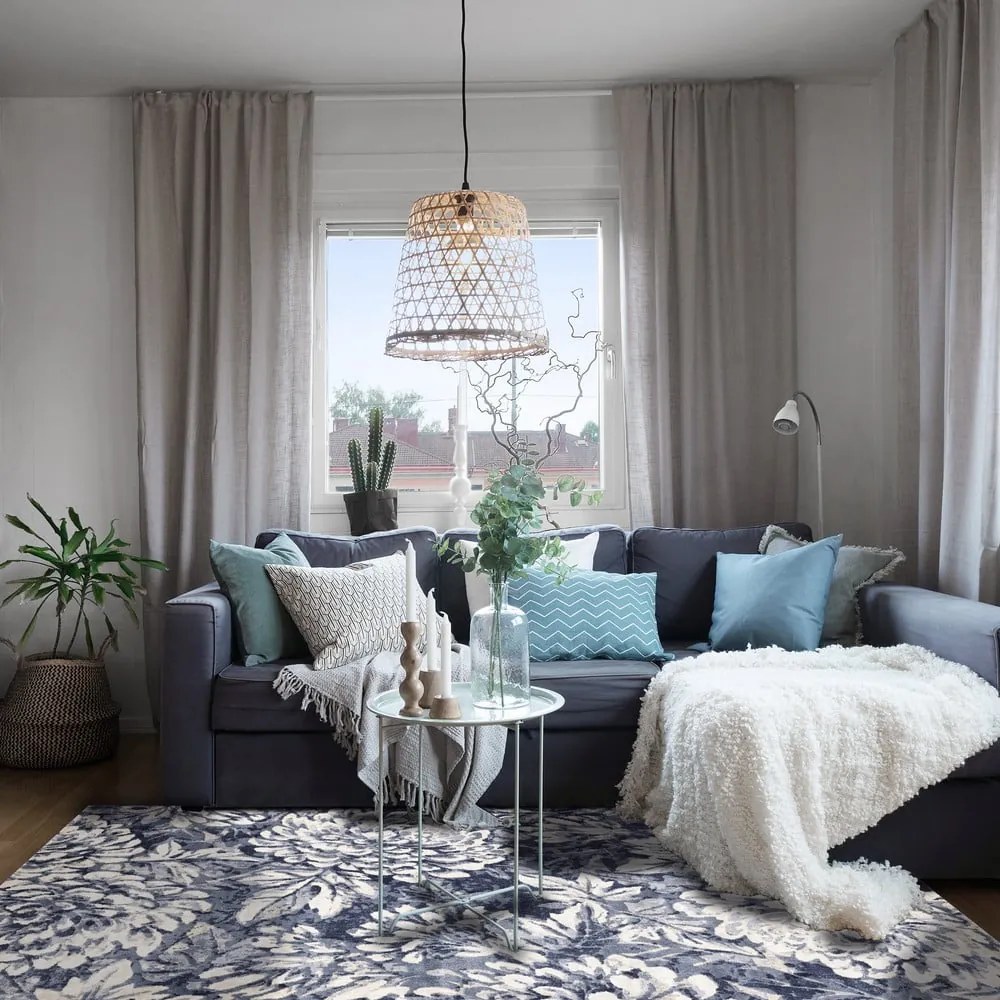 Covor albastru 80x150 cm Simp – FD