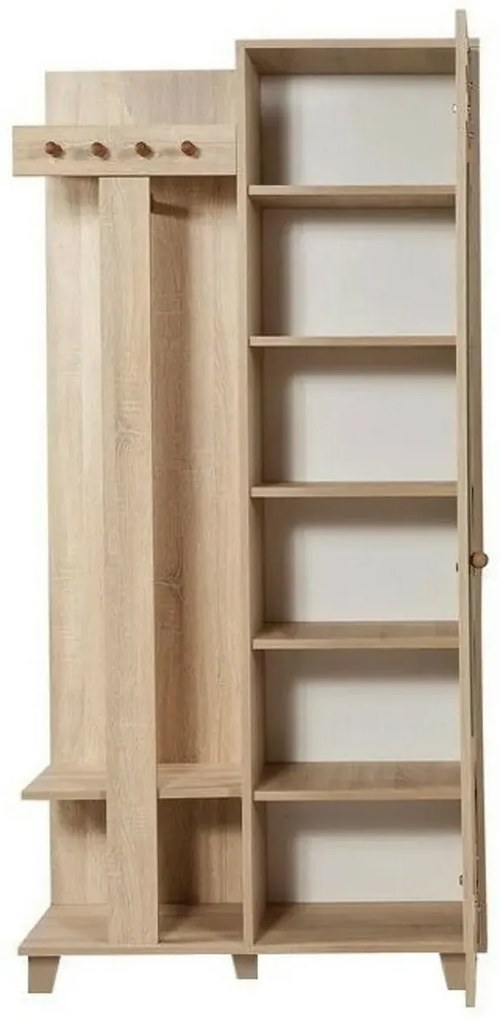 Cuier cu dulap Garmanto Tree Sonoma Oak