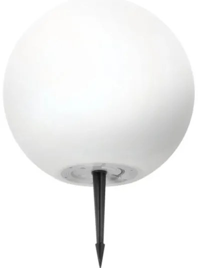 Lampă LED RGB solară dimabilă LED/5W/3,7V 3000K IP54 d. 40 cm