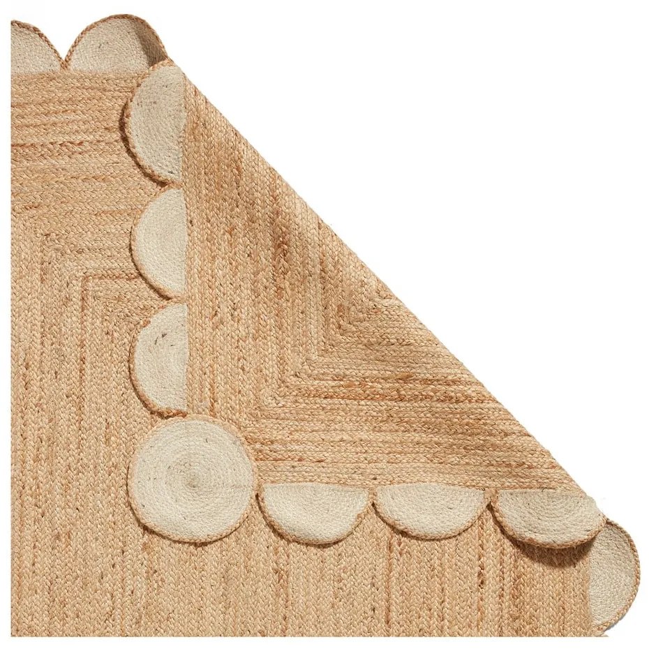 Covor în culoare naturală din iută 120x170 cm Savannah Jute – Think Rugs