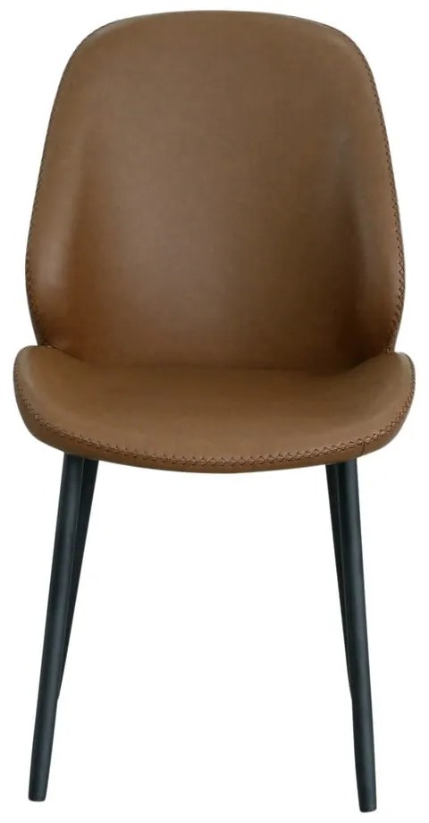 Scaune de dining maro 2 buc. Monte Carlo – House Nordic