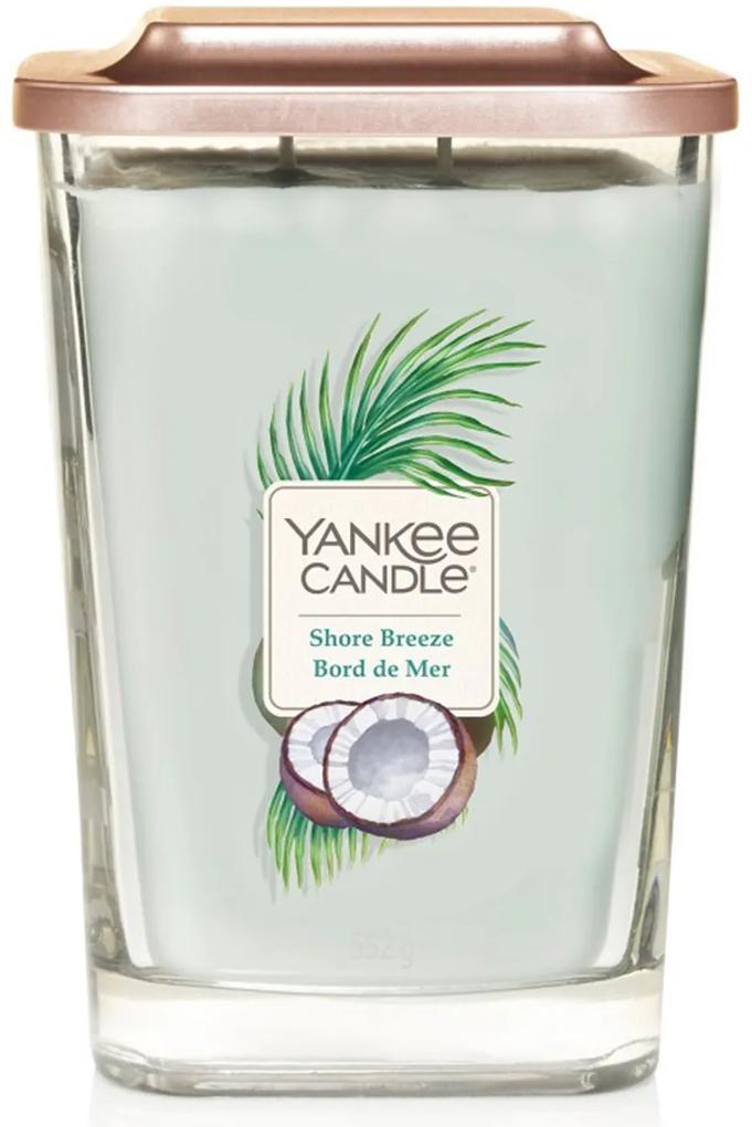 Yankee Candle parfumata lumanare Elevation Shore Breeze pătrata mare 2 fitile