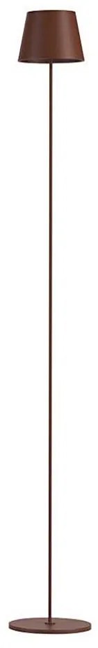 Lampă LED de podea 3în1, reglabilă, 4W, 5V, 4400mAh, 3000K, IP54, maro