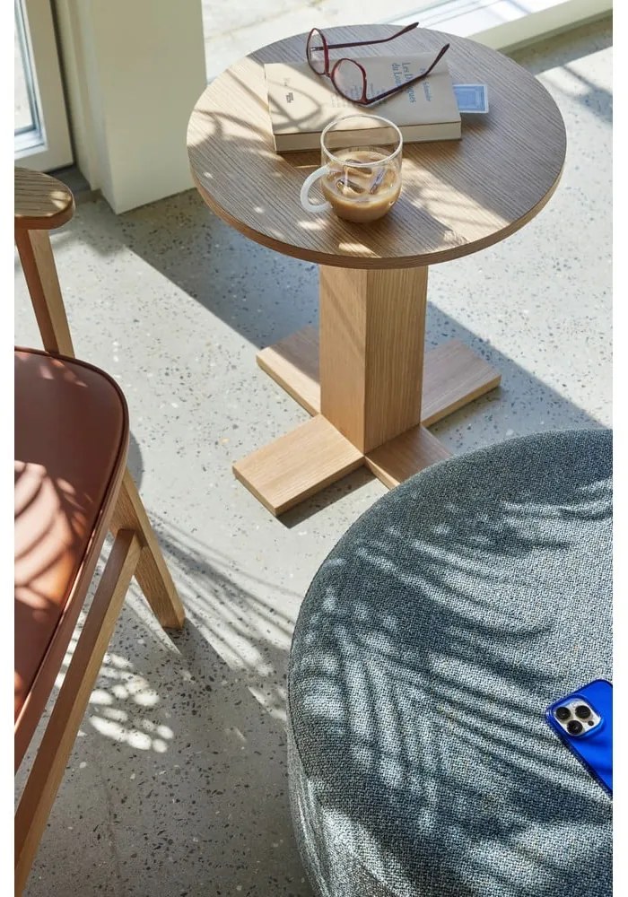 Taburet gri Marshmellow – Hübsch