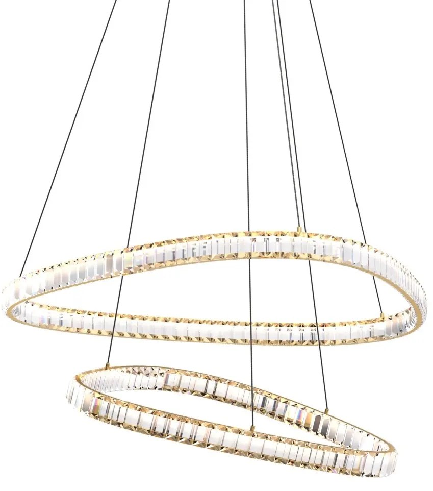 Lustra suspendata LED CCT si telecomanda ATHESA