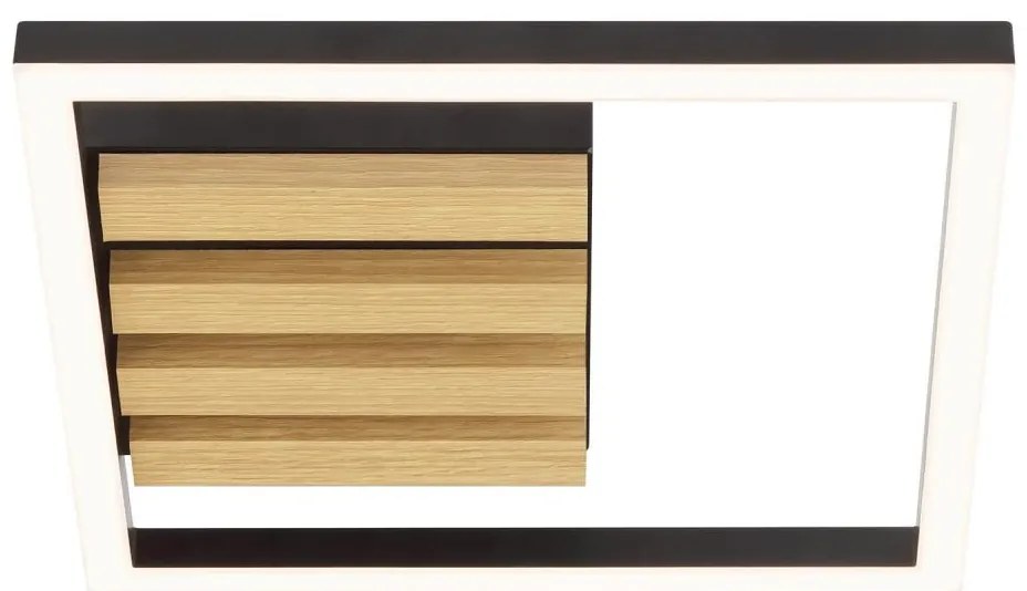 Brilliant - Plafonieră LED dimmabilă CALMA LED/15W/230V neagră