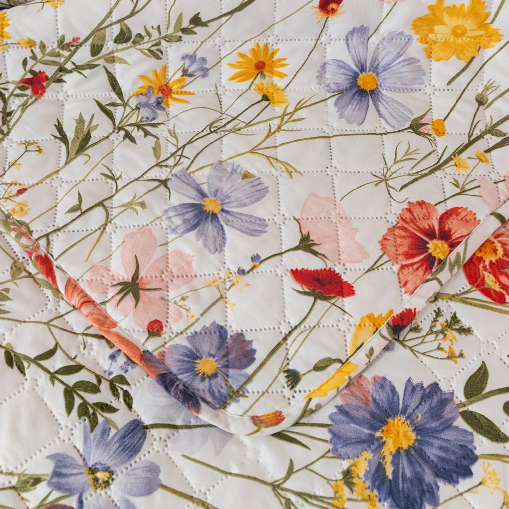 Cuvertura de pat WILDFLOWERS, colorata Dimensiune: 220 x 240 cm