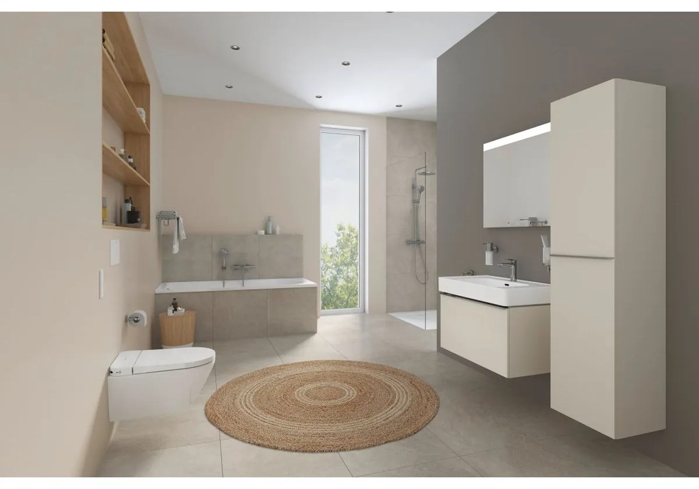 Duravit SensoWash D-Neo toaleta cu spalare agatat fara margine alb 654000012004300