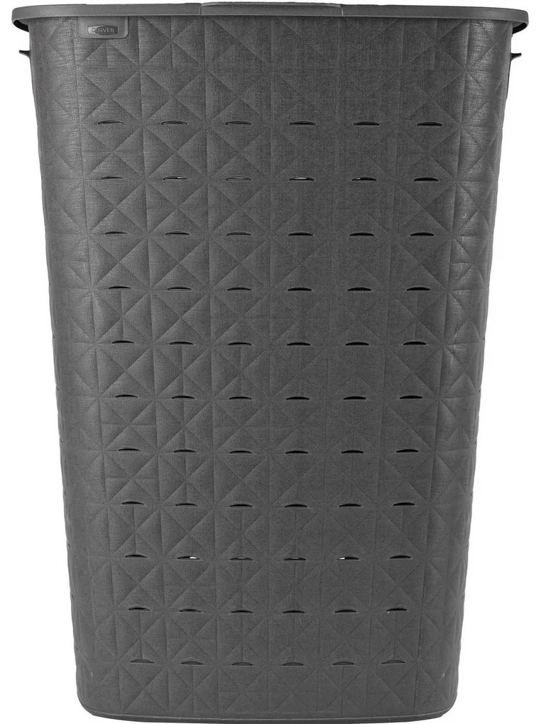Curver Coș pentru rufe murdare Softex 56 l, griînchis