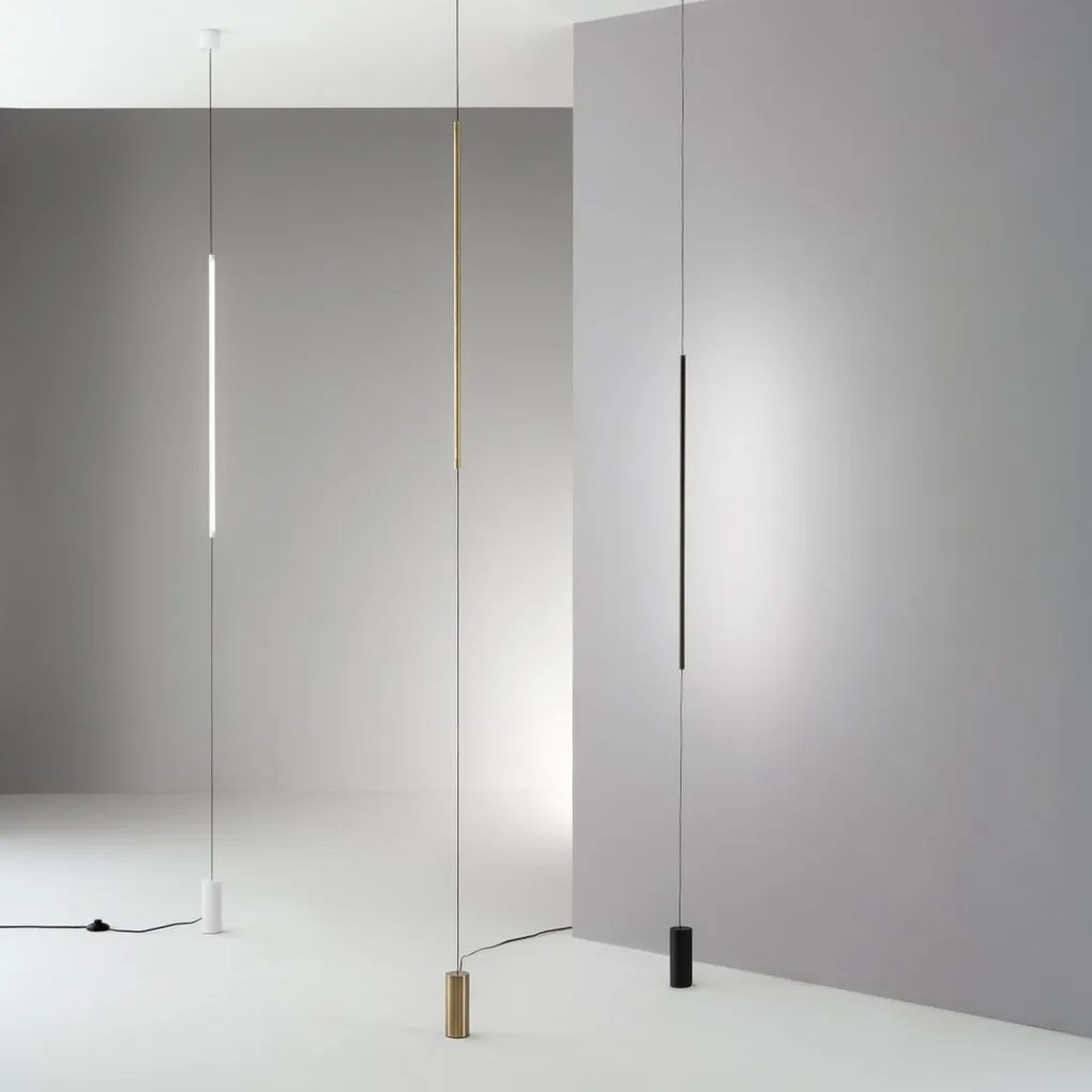Lampa LED suspendata, tip lampadar, 2700K, alb, Filo pt